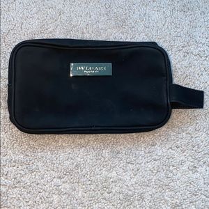 Black Bvlgari fanny pack type bag